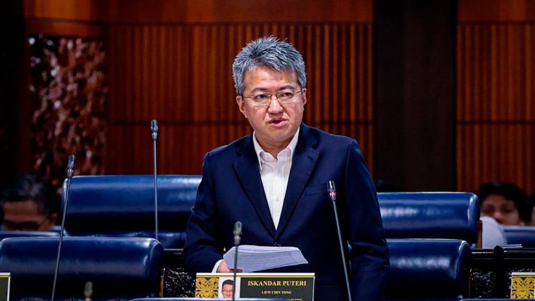 Deputy Minister of Investment, Trade and Industry Liew Chin Tong. - BERNAMApix