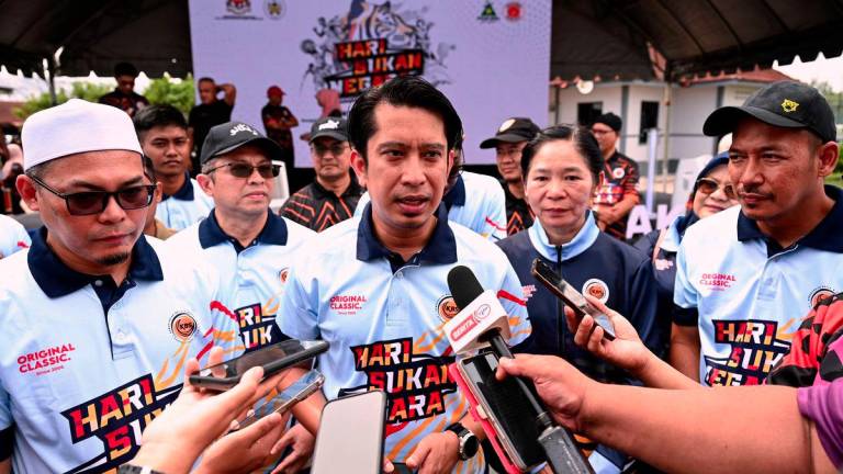 Deputy Minister of Youth and Sports Adam Adli Abd Halim - BERNAMAPIX