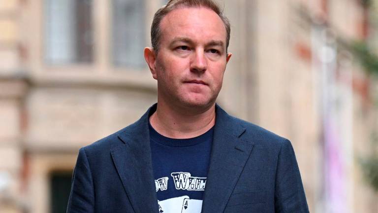 Former UBS and Citigroup trader Tom Hayes, who is appealing his conviction for manipulating the LIBOR benchmark, arrives at the Supreme Court in London, Britain, July 23, 2025. - REUTERS/Jaimi Joy