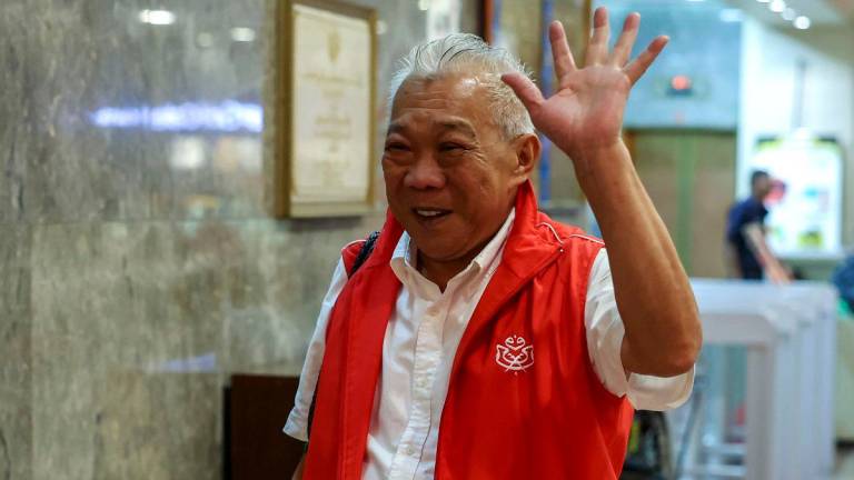 Sabah Barisan Nasional Chairman Datuk Seri Bung Moktar Radin. - BERNAMApix
