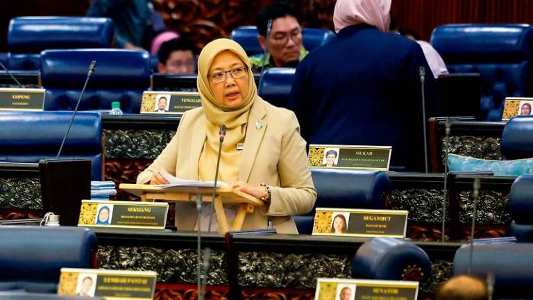 Menteri di Jabatan Perdana Menteri (Wilayah Persekutuan) Dr Zaliha Mustafa. - fotoBERNAMA