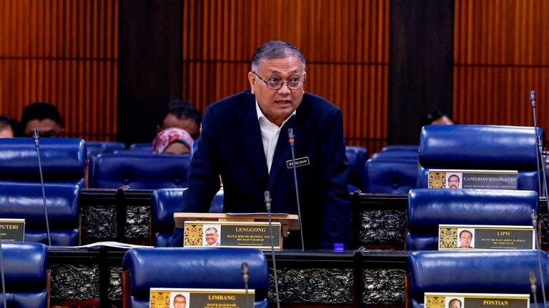 Deputy Home Minister Datuk Seri Dr Shamsul Anuar Nasarah. - BERNAMApix