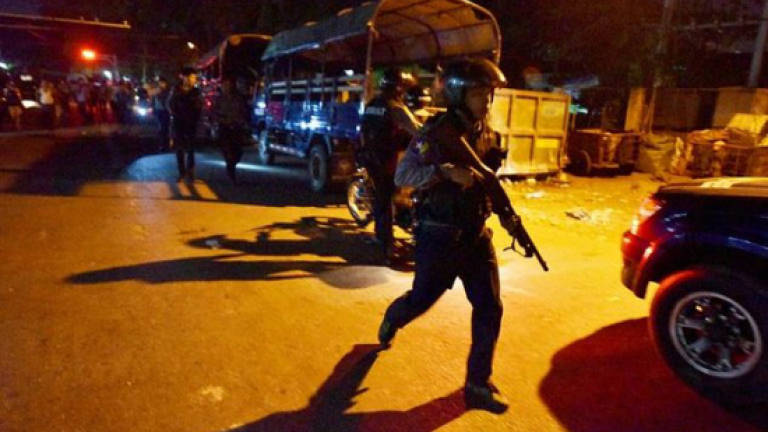 Police fire shots to break up Myanmar nationalist, Muslim scuffle