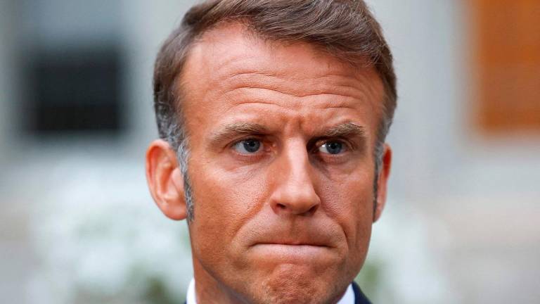 French President Emmanuel Macron. - Yves Herman / POOL / AFP