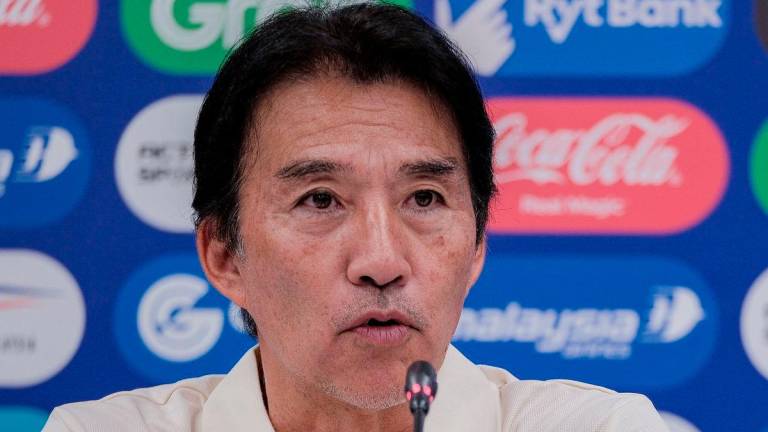 Ketua Jurulatih Selangor FC Katsuhito Kinoshi. FotoBernama