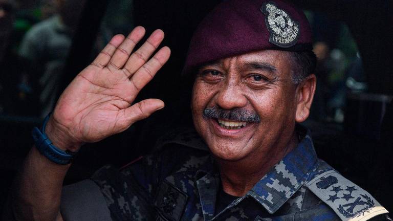 Ketua Polis Negara, Tan Sri Razarudin Husain. - fotoBERNAMA