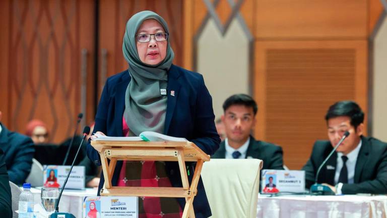 Minister in the Prime Minister’s Department (Federal Territories) Datuk Seri Dr Zaliha Mustafa. - BERNAMApix