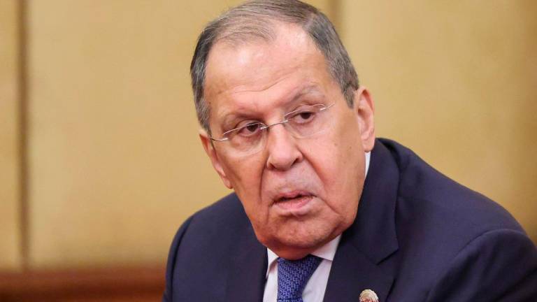 Russia’s Foreign Minister Sergei Lavrov. - Maxim Shemetov / POOL / AFP