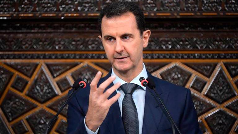 Syrian President Bashar al-Assad. AFP / Syrian Presidency Facebook page / HO