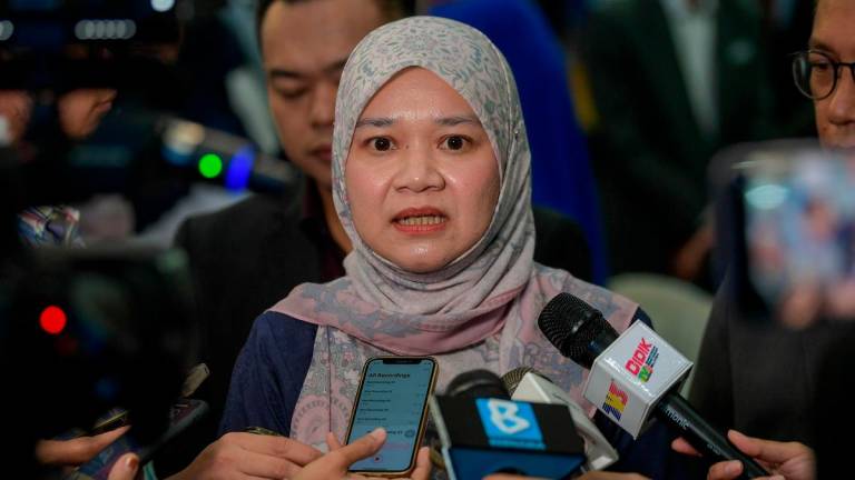 Menteri Pendidikan, Fadhlina Sidek. - fotoBERNAMA