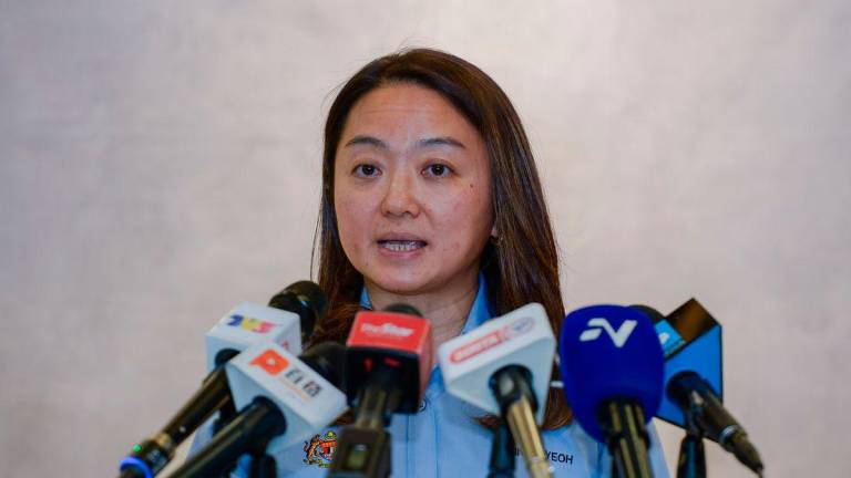 Hannah Yeoh. Bernamapix