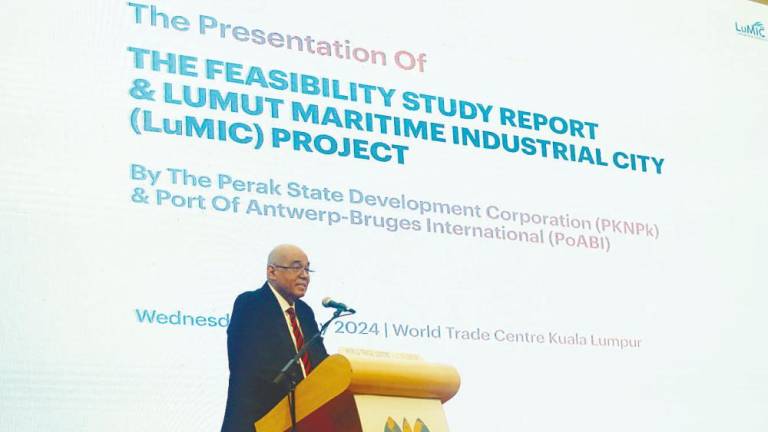 Redza emphasised the partnership with Port of Antwerp-Bruges International in shaping Lumut’s maritime industry.