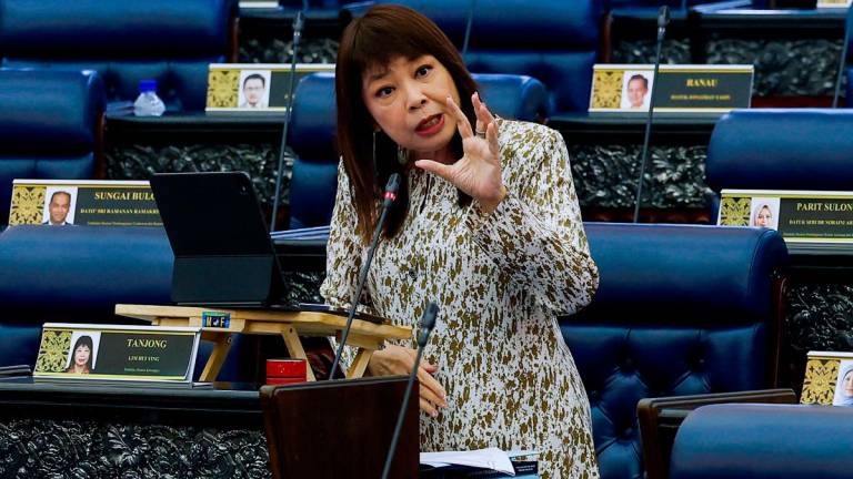 Deputy Finance Minister Lim Hui Ying. - BERNAMApix