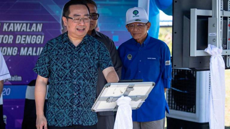 Menteri Sains, Teknologi dan Inovasi Chang Lih Kang. FotoBernama