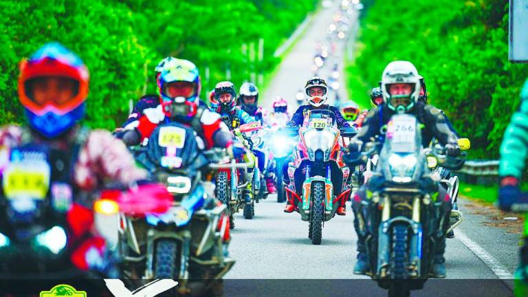 Over 300 bikes were featured in the Rimba Raid race hosted by Lenggong for the second time.