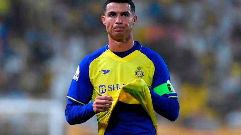 At Al-Ta’ee Stadium in Ha’il, Cristiano Ronaldo gave Al-Nassr the lead from the penalty spot just after halftime and Brazilian Talisca settled the game with another goal ten minutes from final whistle//AFPix