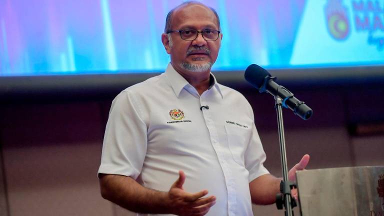 Digital Minister, Gobind Singh Deo. - BERNAMApix