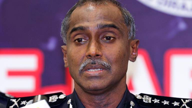 Johor police chief Datuk M. Kumar - Bernamapix