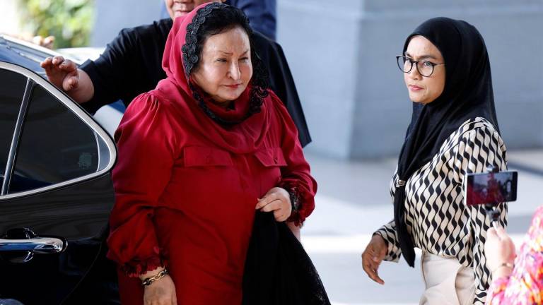 Wife of former Prime Minister, Datuk Seri Najib Tun Razak. - BERNAMApix