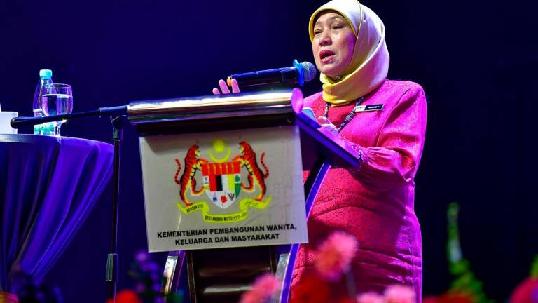 Women, Family, and Community Development Minister, Datuk Seri Nancy Shukri. - BERNAMApix