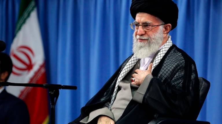 Iranian supreme leader Ayatollah Ali Khamenei. - AFP PHOTO / IRANIAN SUPREME LEADER'S WEBSITE