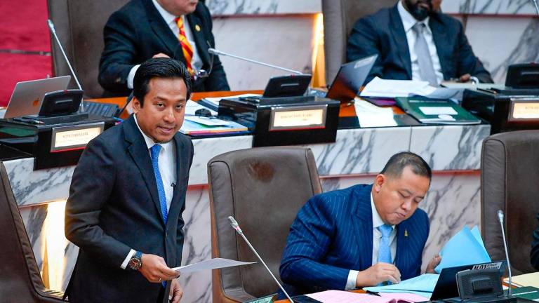 Pengerusi Belia, Sukan dan Keusahawanan Selangor, Mohd Najwan Halimi. - fotoBERNAMA
