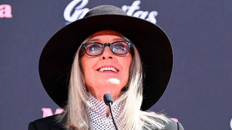 (FILES) Actress Diane Keaton. - Patrick T. FALLON / AFP