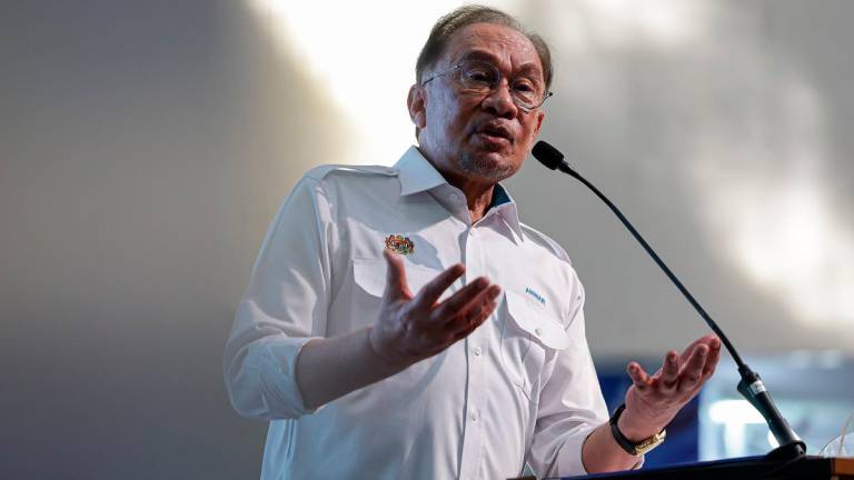 Perdana Menteri Datuk Seri Anwar Ibrahim. - fotoBERNAMA