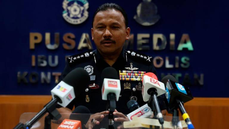 Kelantan police chief Datuk Mohd Yusoff Mamat. - BERNAMApix