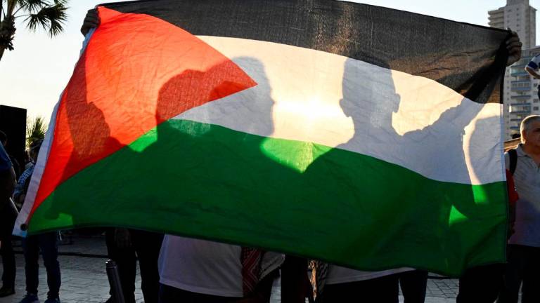 For visual purposes only: Gaza Flag - REUTERS