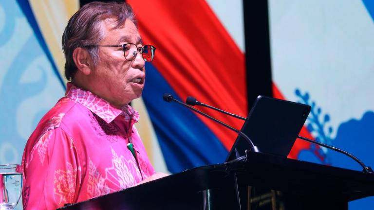 Sarawak Premier Tan Sri Abang Johari Tun Openg. Bernamapix