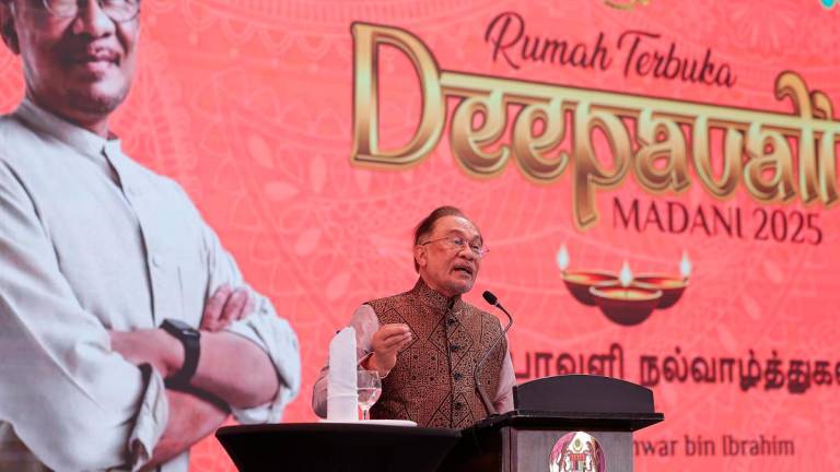 Perdana Menteri Datuk Seri Anwar Ibrahim. - fotoBERNAMA