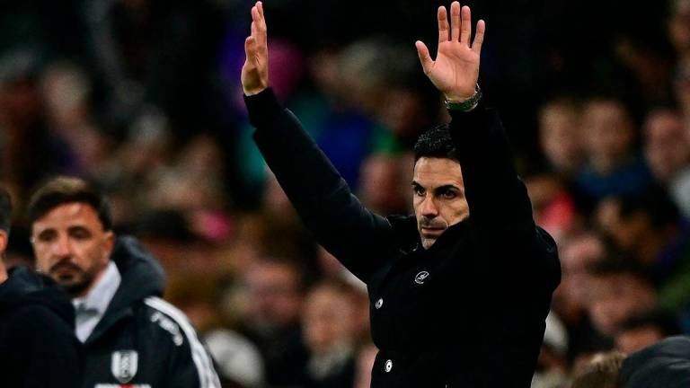 Arsenal’s Spanish manager Mikel Arteta. - Ben STANSALL / AFP