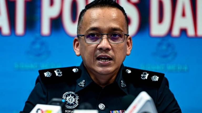 Marang police chief Superintendent Mohd Sofian Redzuan. - BERNAMApix