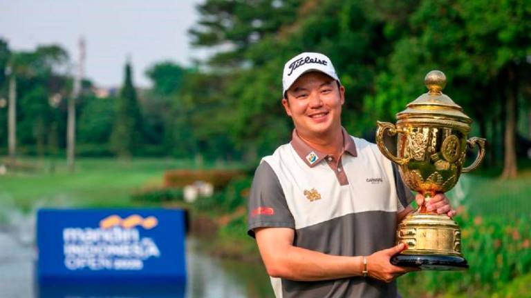Suteepat Prateeptienchai winning his fourth Asian Tour title. – Asian Tour
