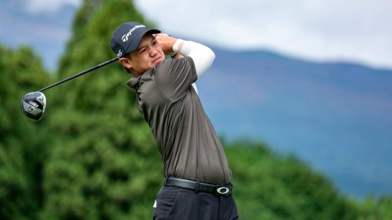 Anson Yeo. – Credit Asia-Pacific Amateur Championship