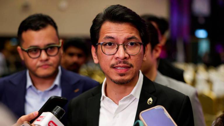 Political Secretary to the Minister of Finance, Muhammad Kamil Abdul Munim speaks to the media after officiating the 10th ASEAN Young Entrepreneurs Carnival 2025 at the Malaysia External Trade Development Corporation (MATRADE), today. - BERNAMAPIX
