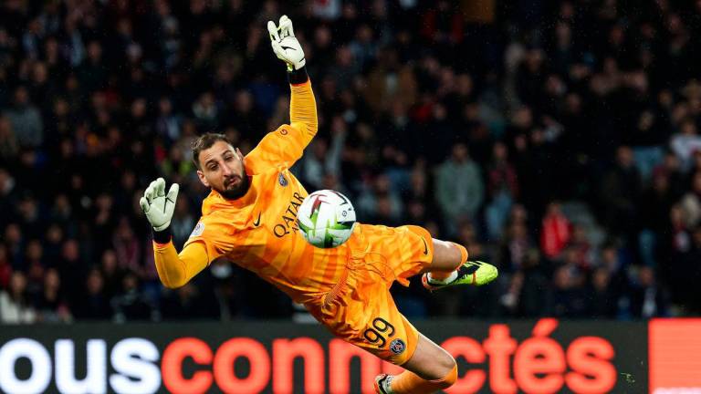 Italian goalkeeper Gianluigi Donnarumma - (Photo by Franck FIFE / AFP)
