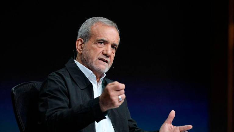 Iranian President Masoud Pezeshkian - Photo by REUTERS