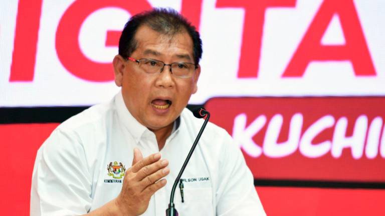 Deputy Digital Minister Datuk Wilson Ugak Kumbong - Photo by BERNAMA