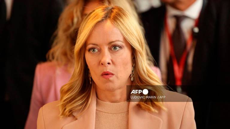 Italy’s Prime Minister Giorgia Meloni. - Ludovic MARIN / AFP