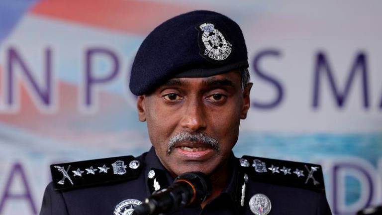 Johor police chief Datuk M. Kumar - BERNAMApix