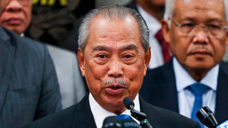 Bersatu president Tan Sri Muhyiddin Yassin - BERNAMApix