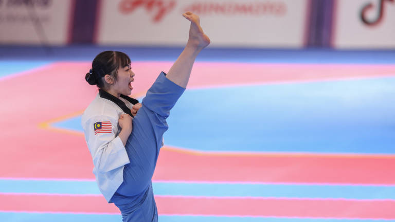 Nur Humaira Abdul Karim at 2023 SEA Games. - BERNAMA