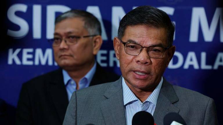 Home Minister Datuk Seri Saifuddin Nasution Ismail - BERNAMApix