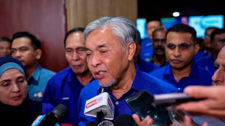 Presiden UMNO Datuk Seri Dr Ahmad Zahid Hamidi - fotoBERNAMA