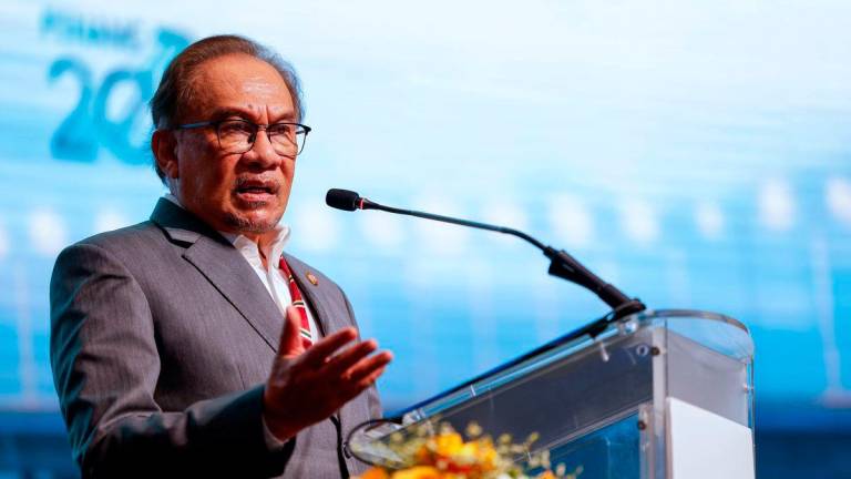 FILEfoto: Perdana Menteri Datuk Seri Anwar Ibrahim. THESUNPHOTO
