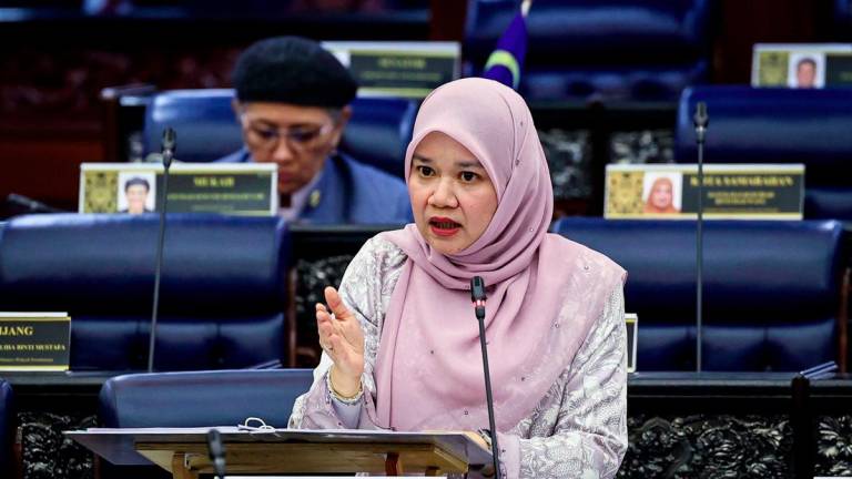 Education Minister Fadhlina Sidek. - BERNAMA