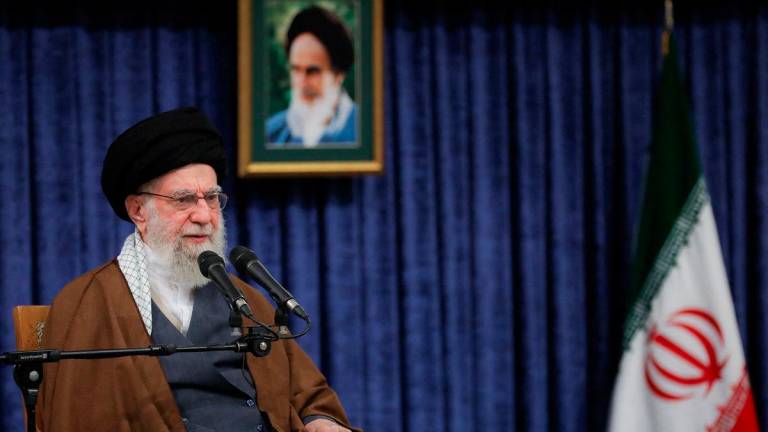 Iran’s Supreme Leader Ayatollah Ali Khamenei - Office of the Iranian Supreme Leader/WANA (West Asia News Agency)/Handout via REUTERS