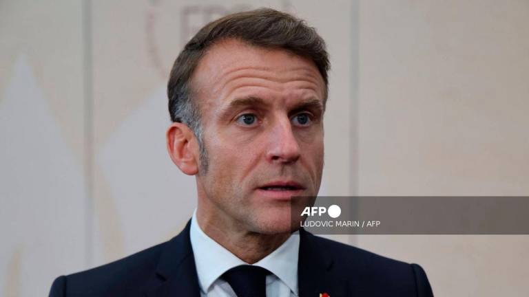 France’s President Emmanuel Macron - (Photo by Ludovic MARIN / AFP)